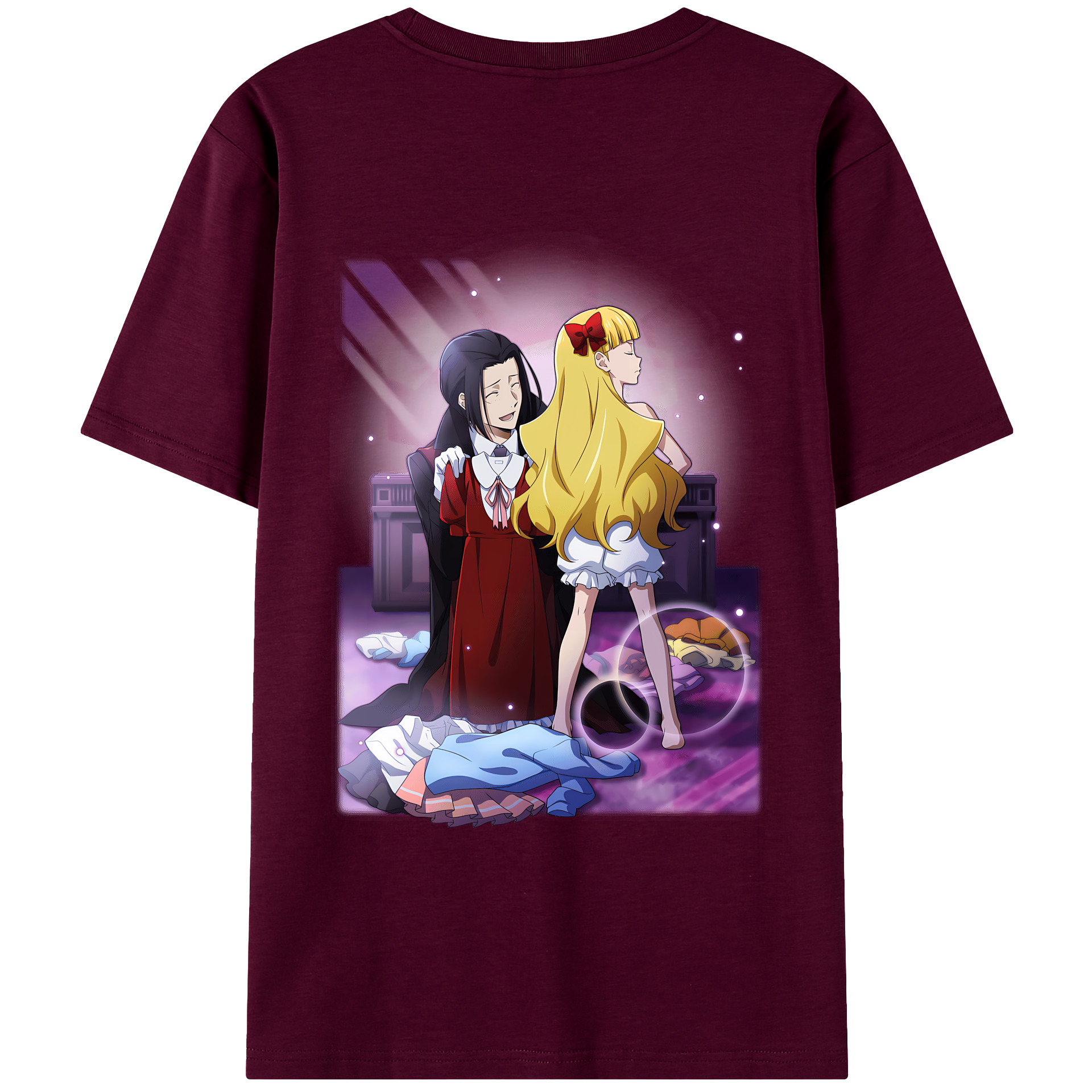（画像用） 文豪ストレイドッグス Bungo Stray Dogs レディース半袖Tシャツ(バックプリント)